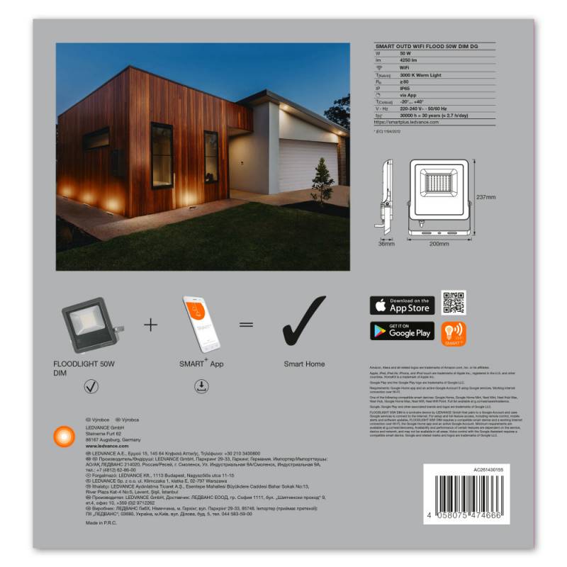 projecteur LED SMART HOME